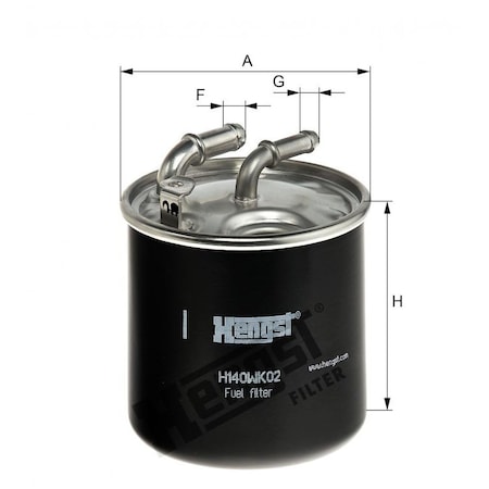 Hengst Fuel Filter, H140Wk02 H140WK02